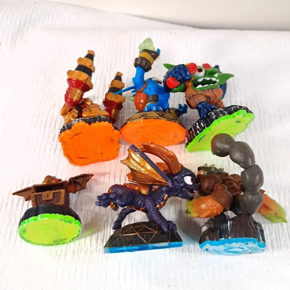 Skylanders set 6 figurines Giants Swap Force Spyro's Adventure Drill‎ Sergeant